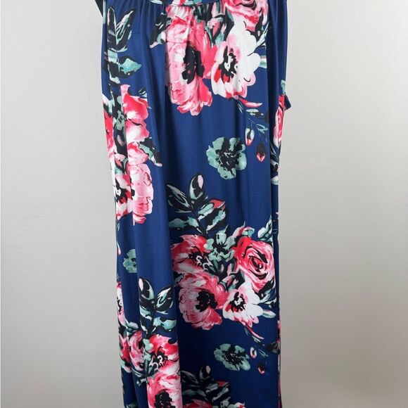 Blue Time Floral Sleeveless Dress women’s 2xl - Picture 2 of 12
